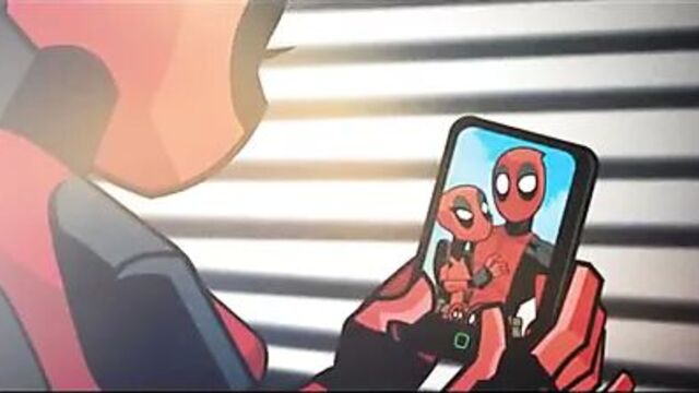Lady Deadpool and kingpin animation